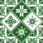 Napkins - Traditions green