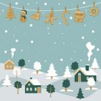 Servietten - Winterberg