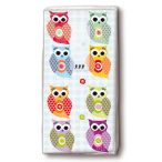 Handkerchiefs - Funny owls