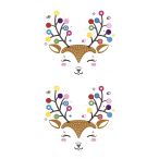 Handkerchiefs - Colourful Deer
