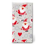 Handkerchiefs - Funny Santas
