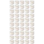 Tealights with cup -  White - 50 Pieces