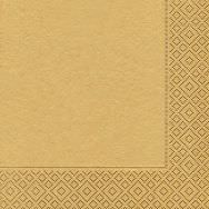 Cocktailservietten - Uni gold