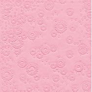 Napkins embossed - Moments Uni rose