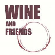 Cocktailservietten - Wine and friends