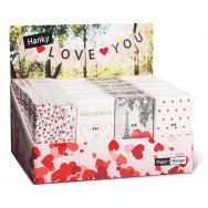 Display Taschentücher - Liebe2 - 24 Packungen