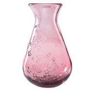 Glasvase - Blumen rose