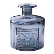 Glass vase - Enjoy grey