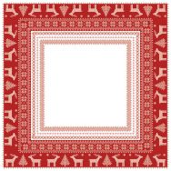 Mitteldecke - Helene rot