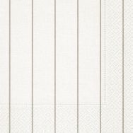 Servietten - Home weiß-beige