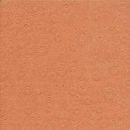 Napkins embossed - Moments Uni terracotta