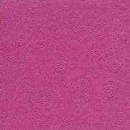 Napkins embossed - Moments Uni orchid