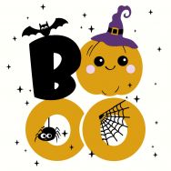 Servietten - Boo - Halloween
