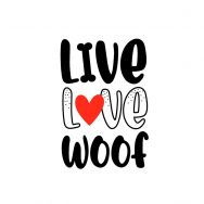 Servietten - Love Woof