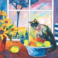 Napkins Portchie  - The Cat in the kitchen