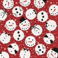 Servietten - Schneemann-Muster