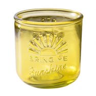 Tealight glass - Sunshine yellow