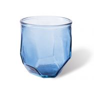 Tealight glass - Nordic steel-blue
