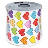 Toilettenpapier - Bunte Herzen