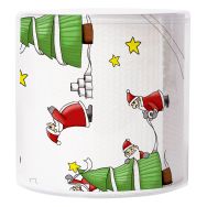 Toilettenpapier - Weihnachtsmänner beschäftigt