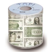 Toilettenpapier - Dollarscheine