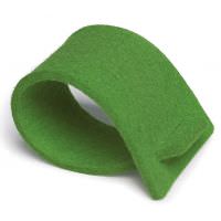 Serviettenringe aus Filz - grün