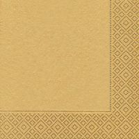 Cocktail napkins - Uni gold