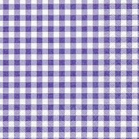 Cocktail napkins - New Vichy lavender