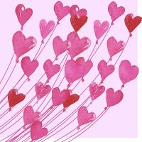 Cocktail napkins - Love
