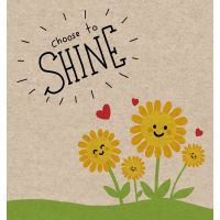 Cocktail napkins - Choose Shine - 100% of recycling