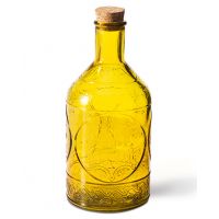 Flasche mit Korken - Toskana gelb 0,65l