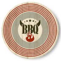 Pappteller - BBQ Grillen