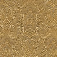 Napkins embossed - Moments Ornament gold