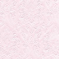 Dinner napkins - Moments Ornament soft pink