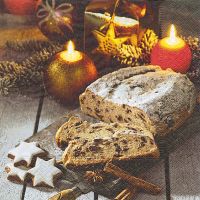 Servietten - Christstollen