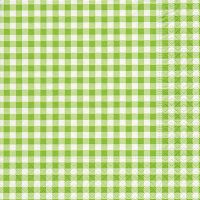 Napkins - New Vichy green