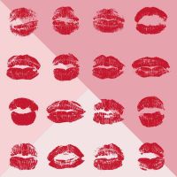 Servietten - Lippen