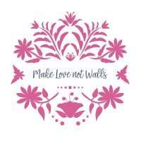 Servietten - Make Love no walls - BIO