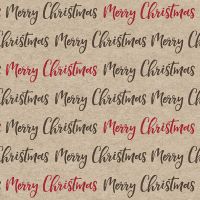 Servietten - Merry Christmas - 100% Recycling