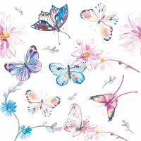 Servietten - Schmetterlinge - BIO