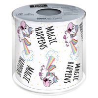 Toilettenpapier - Magic happens - Einhorn