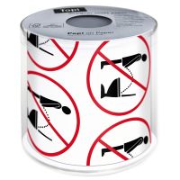 Toilettenpapier - Bitte setzen