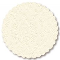 Untersetzer - Moments Ornament creme