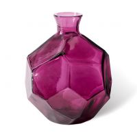 Glass vase - Nordic berry big
