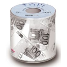 Toilettenpapier - Euroscheine Geldscheine