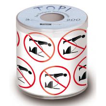 Toilettenpapier - Bitte setzen