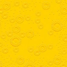 Cocktail napkins - Moments Uni yellow