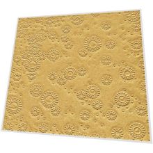 Napkins embossed - Moments Uni gold