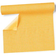 Tischläufer - Vichy gelb