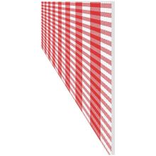 Buffet napkins - New Vichy red